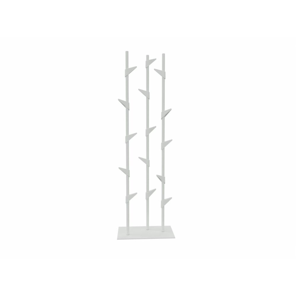 Cascando staande kapstok Bamboo steel 3 - wit