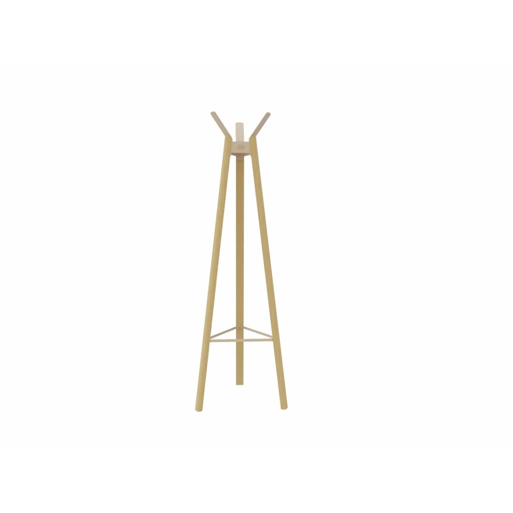 Cascando staande kapstok Fuse eikenhout - beige