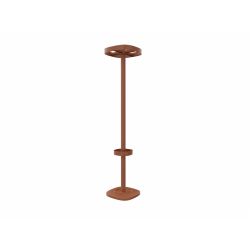 Cascando staande kapstok Plus incl. parapulstandaard - bruin