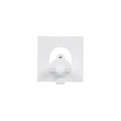 Cascando wandkapstok Flow 1 - wit