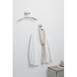 Cascando Hangon 3 wandgarderobe voor 3 kledinghangers - aluminium