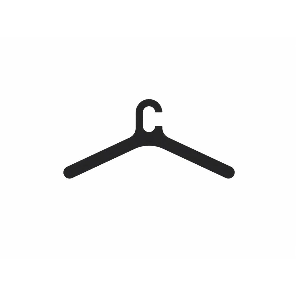 Cascando kledinghanger Pole - zwart