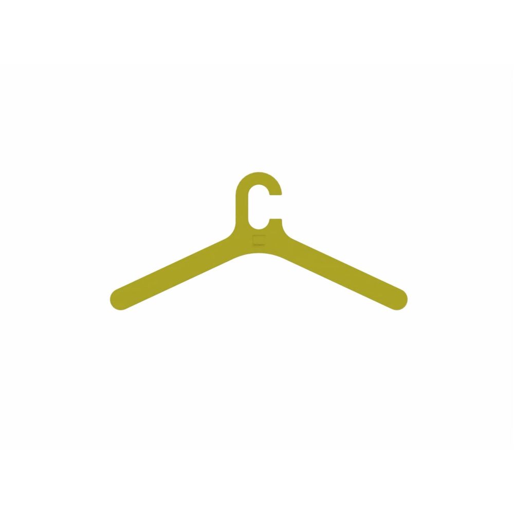 Cascando kledinghanger Pole - olijfgroen
