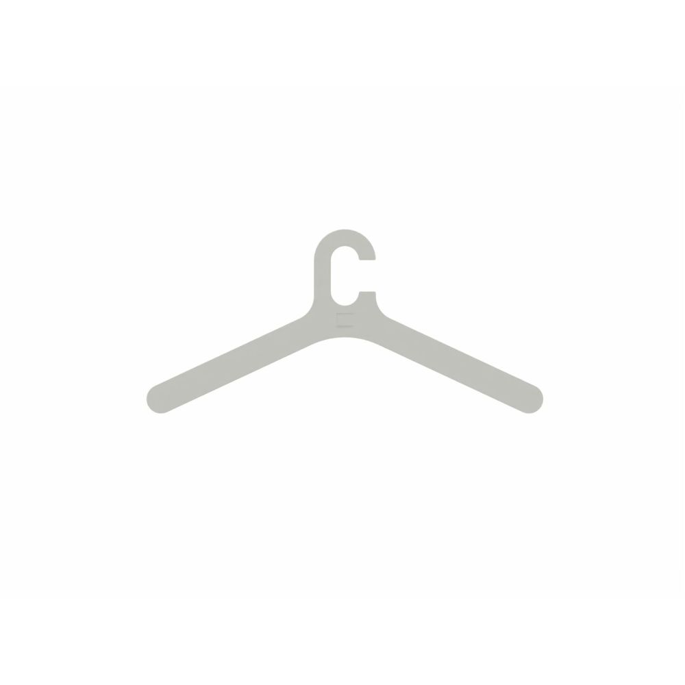 Cascando kledinghanger Pole - grijswit