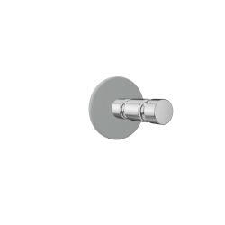 Cascando magnetische wandkapstok Clickon 2 - gepolijst aluminium
