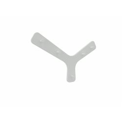 Cascando wandkapstok Branch - wit