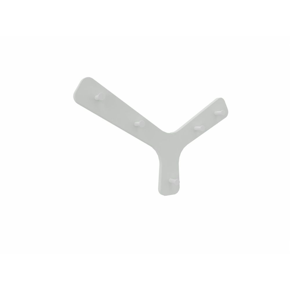 Cascando wandkapstok Branch - wit