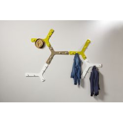 Cascando wandkapstok Branch
