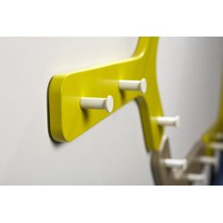 Cascando wandkapstok Branch - olijfgroen