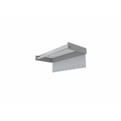 Cascando Hangon 12 Large wandgarderobe voor 12 kledinghangers - aluminium