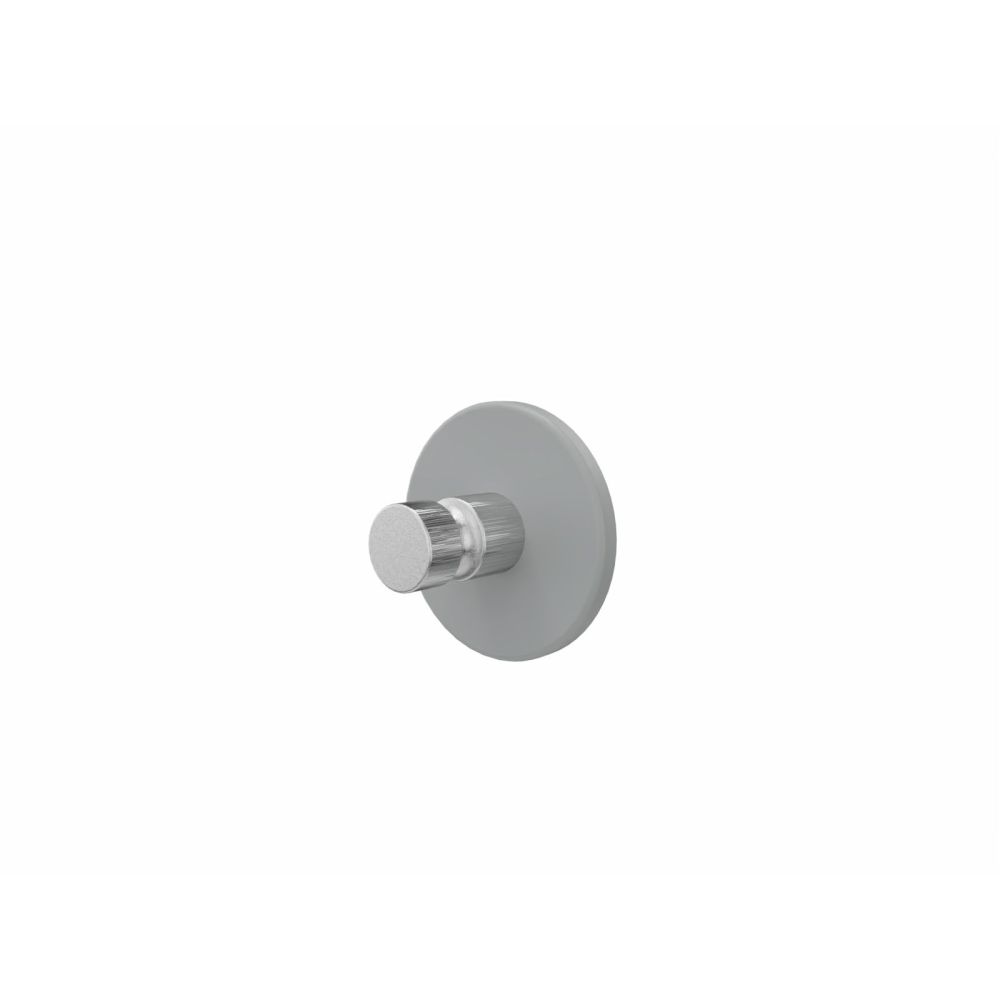 Cascando magnetische wandkapstok Clickon 1 - gepolijst aluminium