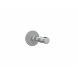 Cascando magnetische wandkapstok Clickon 3 - gepolijst aluminium