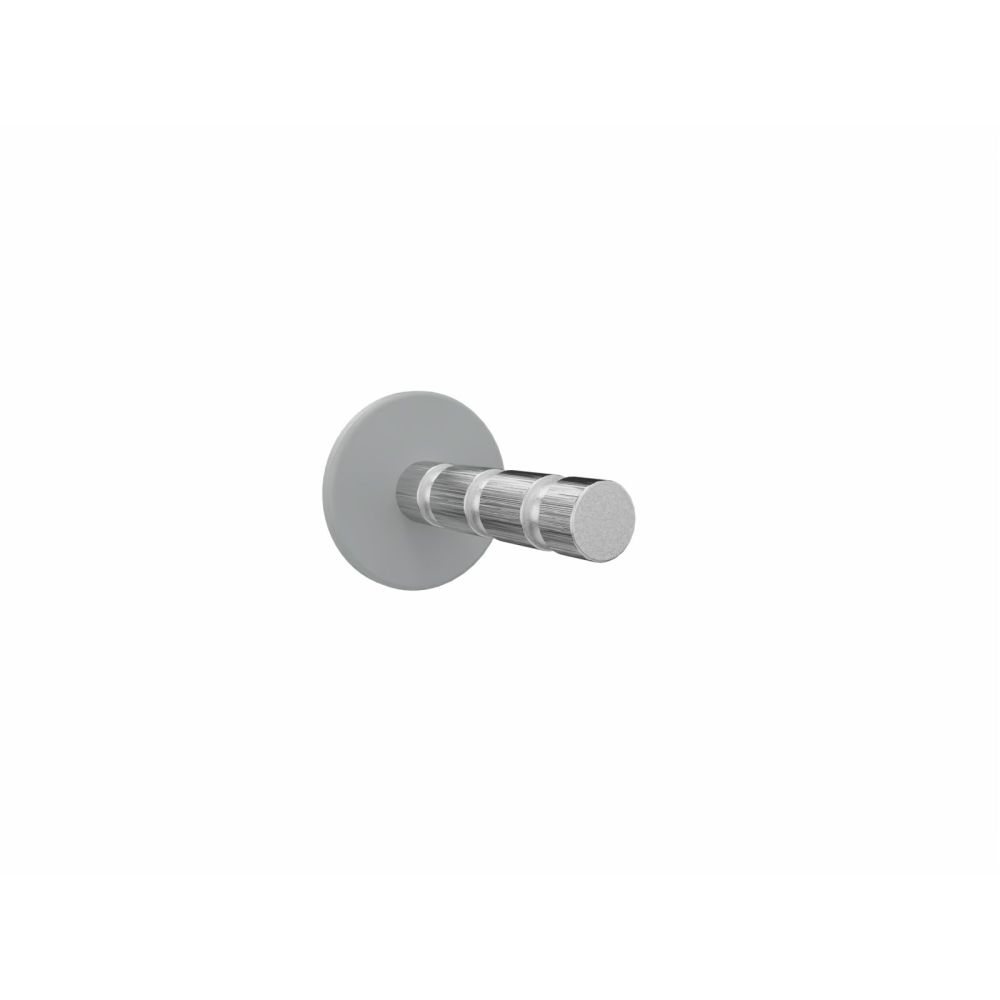 Cascando magnetische wandkapstok Clickon 3 - gepolijst aluminium