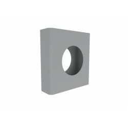 Cascando paraplustandaard Flow I - aluminiumgrijs