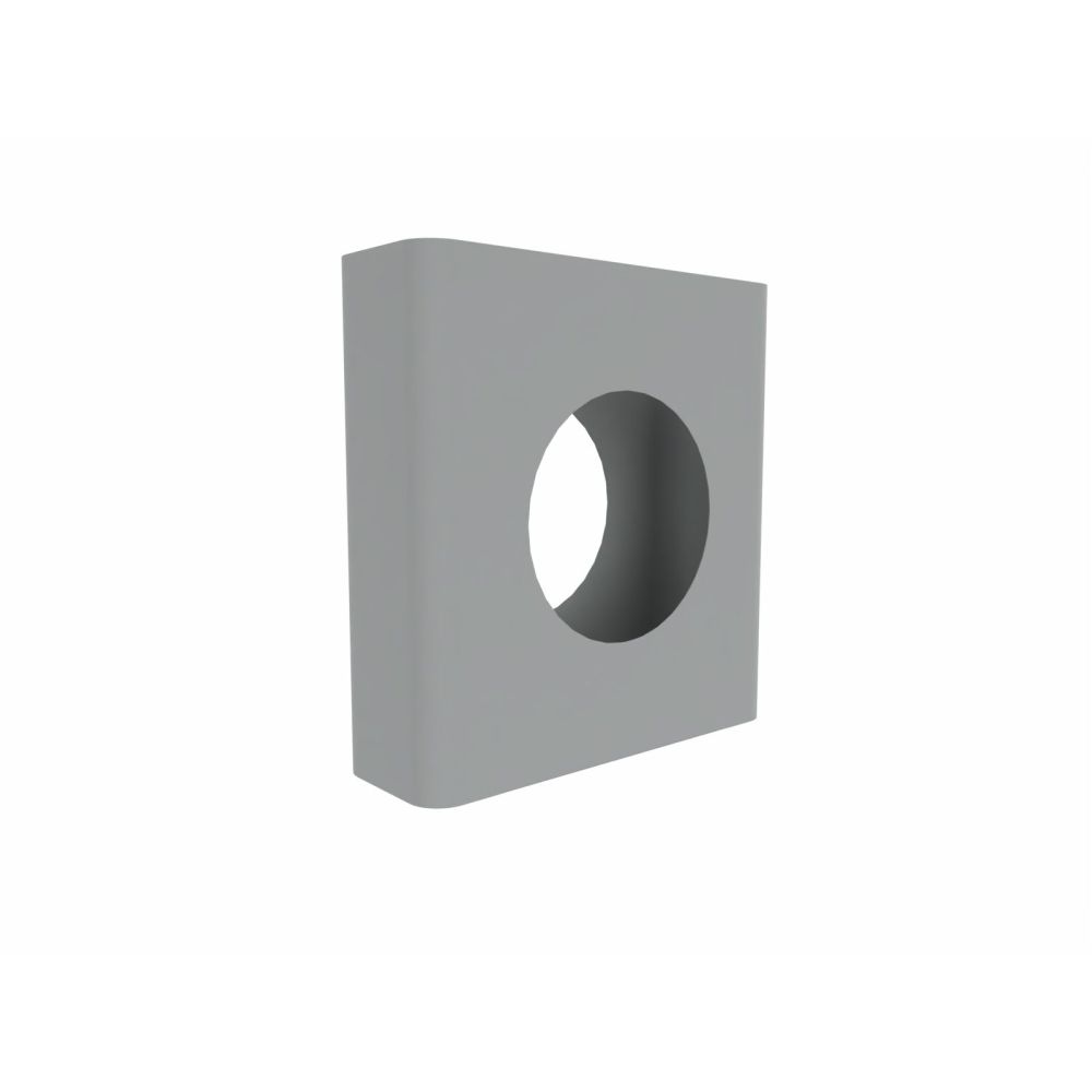 Cascando paraplustandaard Flow I - aluminiumgrijs