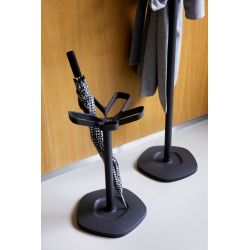 Cascando paraplustandaard Flower - zwart