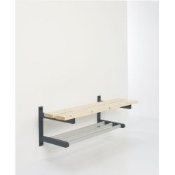 Functionals Tertio BWS wandbank met schoenenrek