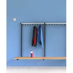 Functionals Tertio BEW wand-garderobebank