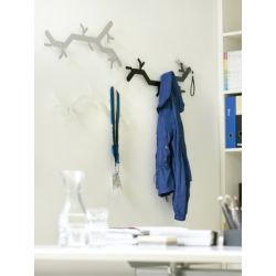 Functionals Tree Hooked wandkapstok - zwart