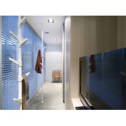 Functionals Slide vloer-plafond garderobe - wit