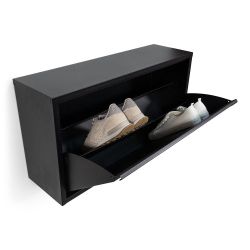 Spinder Design schoenenkast Billy 1 Maxi - zwart