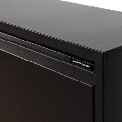 Spinder Design schoenenkast Billy 1 Maxi - zwart