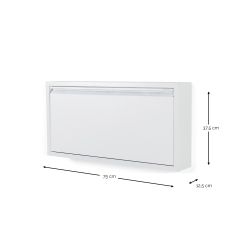 Spinder Design schoenenkast Billy 1 - wit