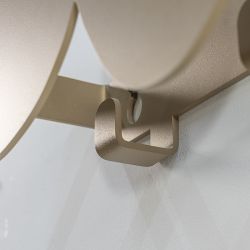 Spinder Design x Eva van de Ven Tumolo small wandkapstok - champagne