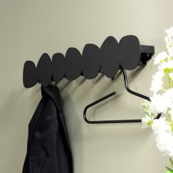 Spinder Design x Eva van de Ven Tumolo large wandkapstok - zwart