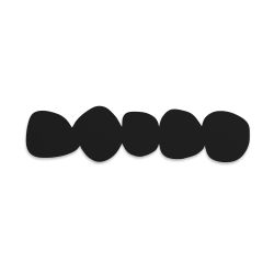 Spinder Design x Eva van de Ven Tumolo medium wandkapstok - zwart