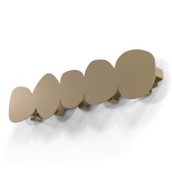 Spinder Design x Eva van de Ven Tumolo medium wandkapstok - champagne