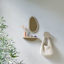 Spinder Design x Eva van de Ven Mani wandkapstok - champagne