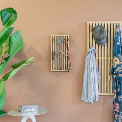 Spinder Design x Eva van de Ven Parco small wandkapstok - naturel