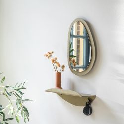 Spinder Design x Eva van de Ven Pipa bottom wandplank - champagne