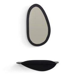 Spinder Design x Eva van de Ven Pipa top spiegel - zwart