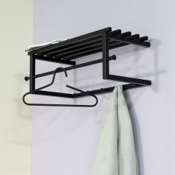 Spinder Design Marco wandkapstok - zwart