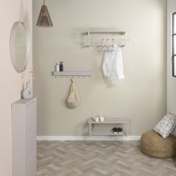 Spinder Design Marco wandkapstok - silky taupe