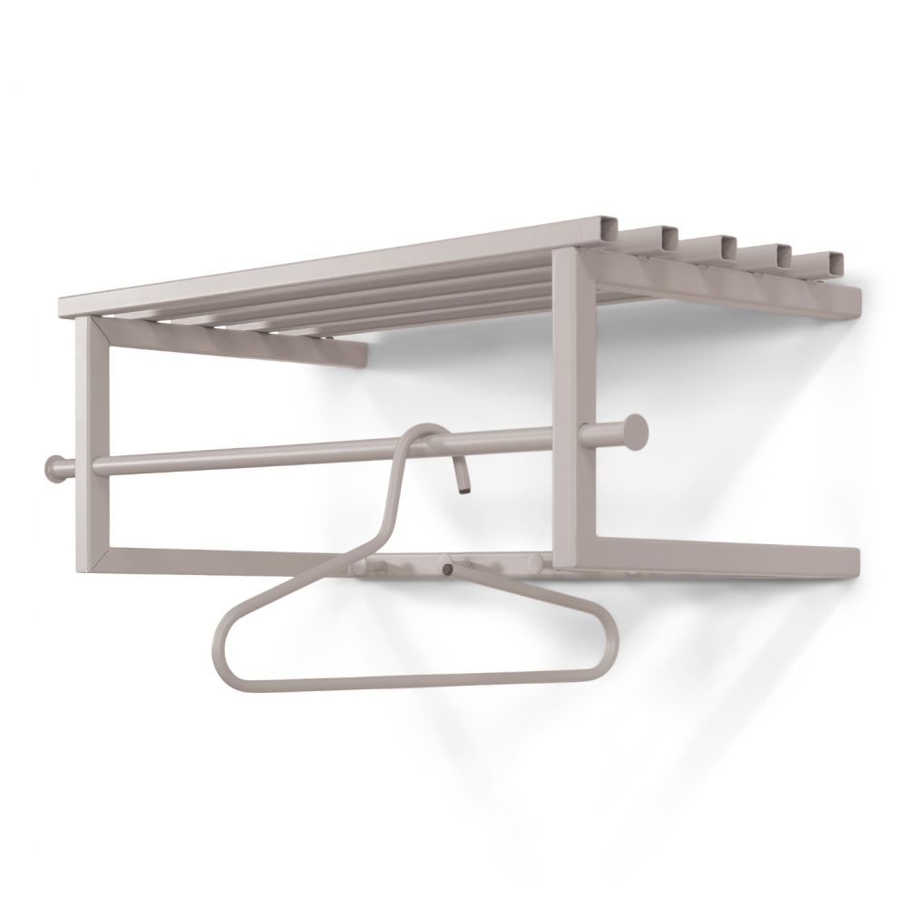 Spinder Design Marco wandkapstok - silky taupe