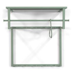 Spinder Design wandkapstok Rizzoli - dusty green