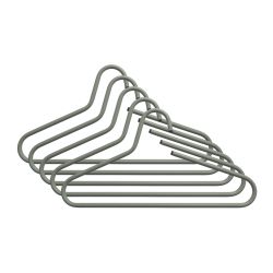 Spinder Design Victorie kledinghangers (set van 5 stuks) - dusty green