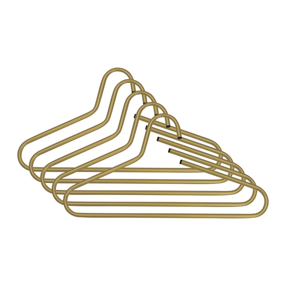 Spinder Design Victorie kledinghangers (set van 5 stuks) - goud