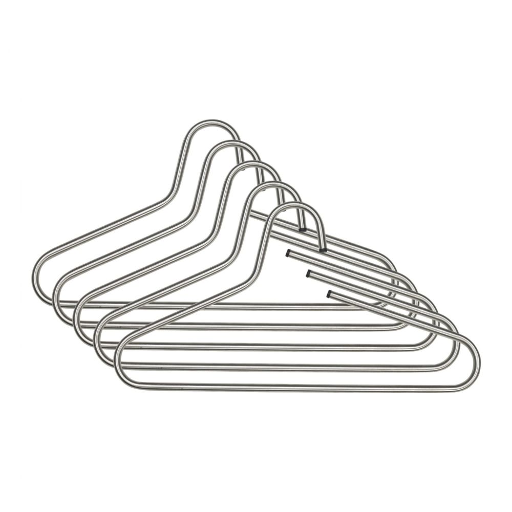 Spinder Design Victorie kledinghangers (set van 5 stuks) - RVS