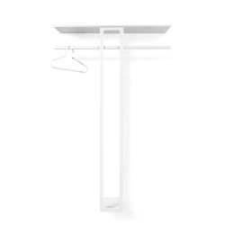 Spinder Design Luno large 100 wandkapstok - wit