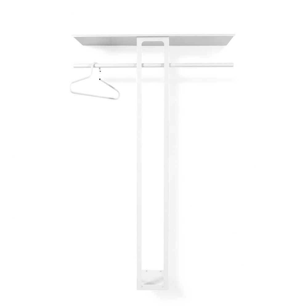 Spinder Design Luno large 100 wandkapstok - wit