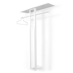 Spinder Design Luno large 100 wandkapstok - wit