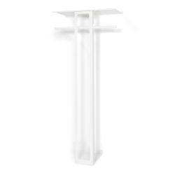 Spinder Design Luno Large 70 wandkapstok - wit