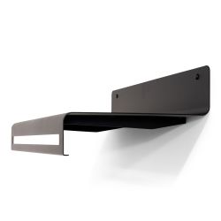 Spinder Design Sway 80 wandkapstok - zwart