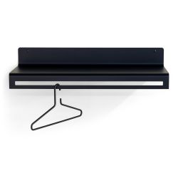 Spinder Design Sway 80 wandkapstok - zwart