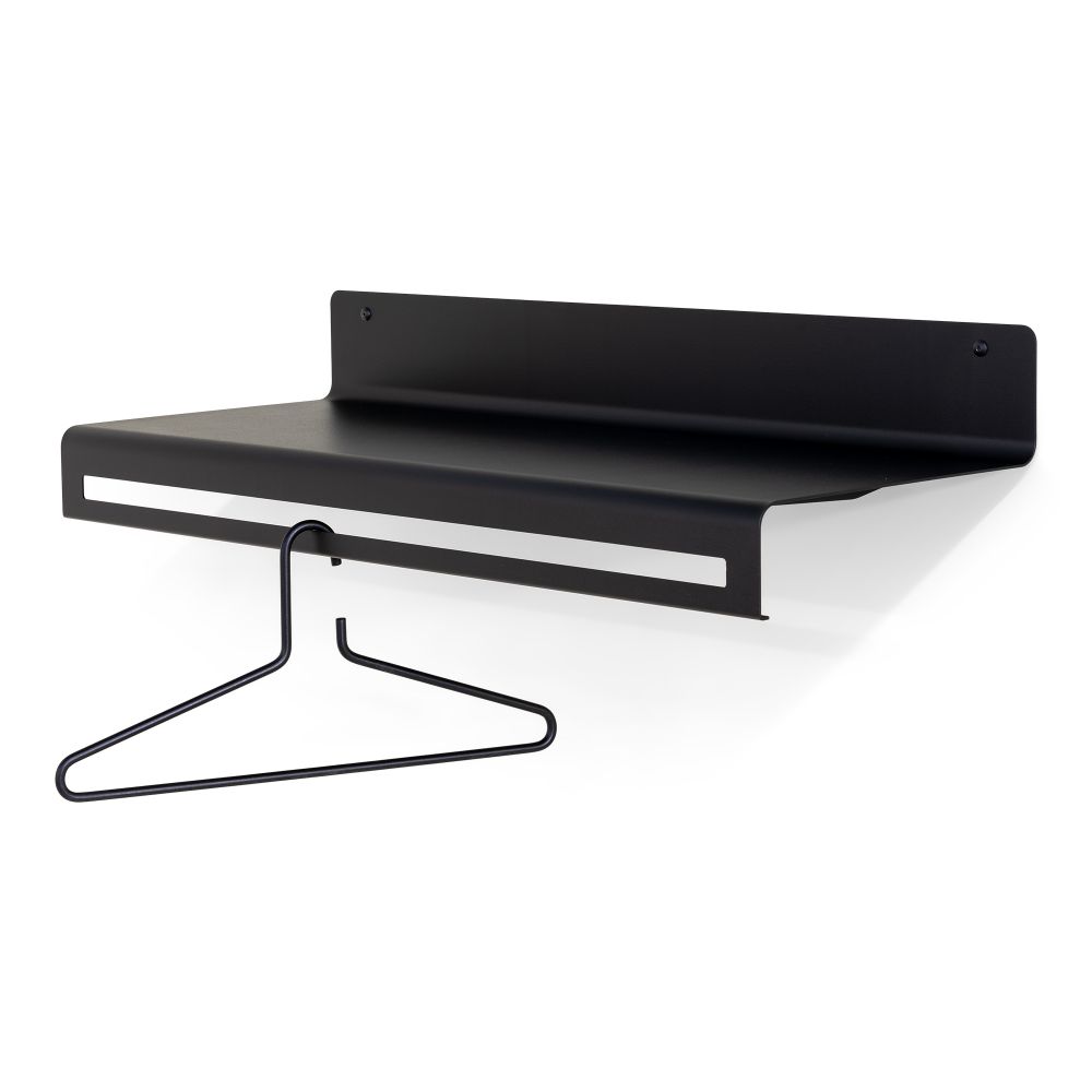 Spinder Design Sway 80 wandkapstok - zwart