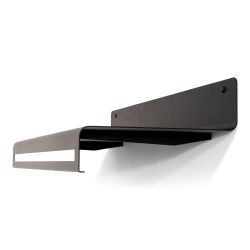 Spinder Design Sway 60 wandkapstok - zwart